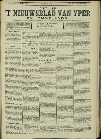 Nieuwsblad van Yperen en van het Arrondissement (1872 - 1912) 1901-10-19