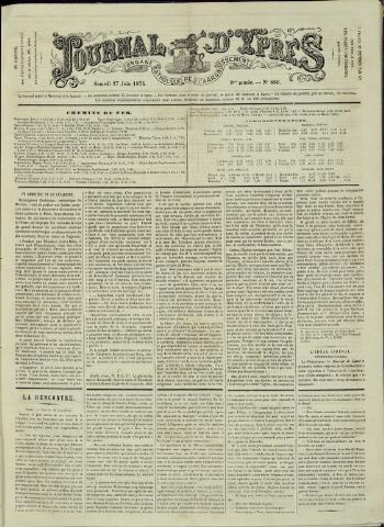 Journal d’Ypres (1874 - 1913) 1874-06-27