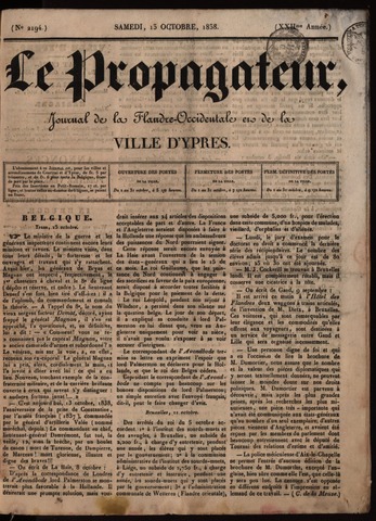 Le Propagateur (1818-1871) 1838-10-13