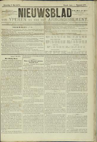 Nieuwsblad van Yperen en van het Arrondissement (1872-1912) 1875-05-08