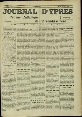 Journal d’Ypres (1874-1913) 1910-10-29