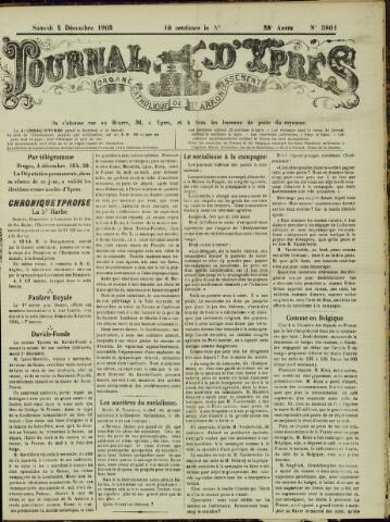 Journal d’Ypres (1874 - 1913) 1903-12-05