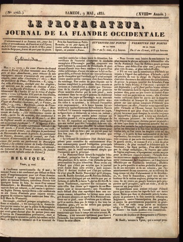 Le Propagateur (1818-1871) 1835-05-09
