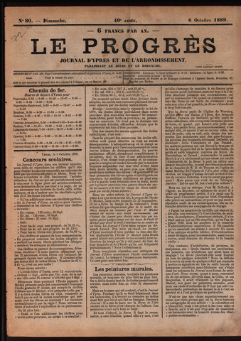 Le Progrès (1841-1914) 1889-10-06