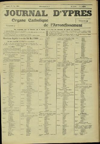 Journal d’Ypres (1874 - 1913) 1908-05-23
