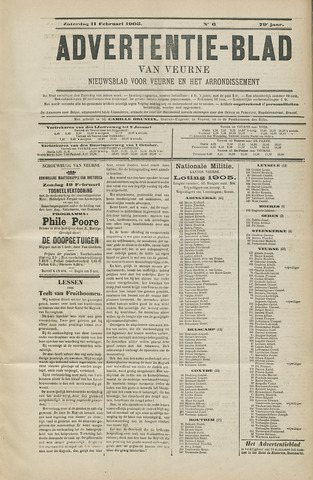 Het Advertentieblad (1825-1914) 1905-02-11