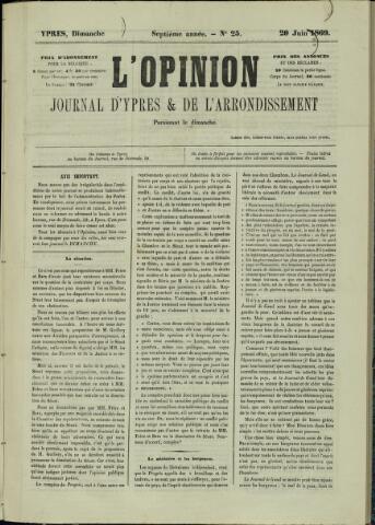 L’Opinion (1863-1873) 1869-06-20