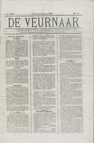 De Veurnaar (1838-1937) 1880-01-14