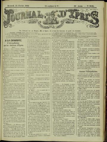 Journal d’Ypres (1874 - 1913) 1896-02-12
