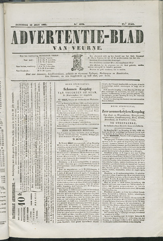 Het Advertentieblad (1825-1914) 1863-07-18