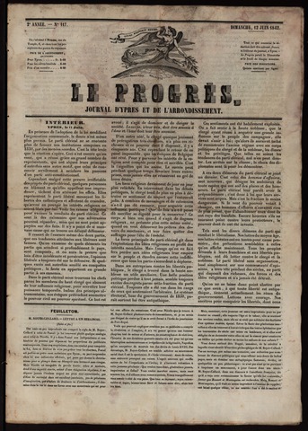 Le Progrès (1841-1914) 1842-06-12