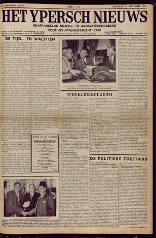 Het Ypersch nieuws (1929-1971) 1951-09-22