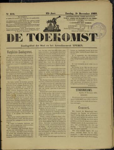 De Toekomst (1862 - 1894) 1893-12-03