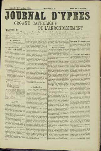 Journal d’Ypres (1874 - 1913) 1904-11-12