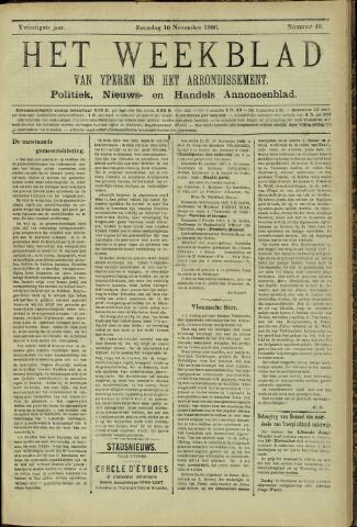 Het weekblad van Ijperen (1886 - 1906) 1906-11-10