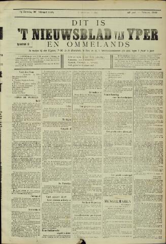 Nieuwsblad van Yperen en van het Arrondissement (1872-1912) 1908-02-29