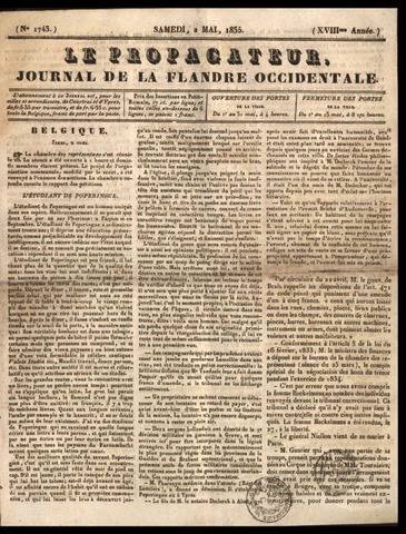 Le Propagateur (1818-1871) 1835-05-02