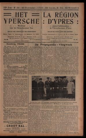 Het Ypersch nieuws (1929-1971) 1935-11-23