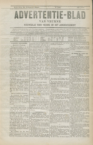 Het Advertentieblad (1825-1914) 1886-02-20