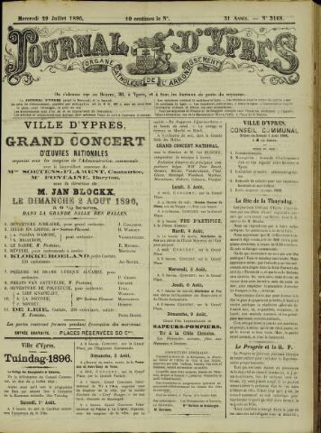 Journal d’Ypres (1874 - 1913) 1896-07-29