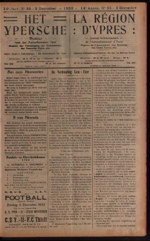 Het Ypersch nieuws (1929-1971) 1933-12-02