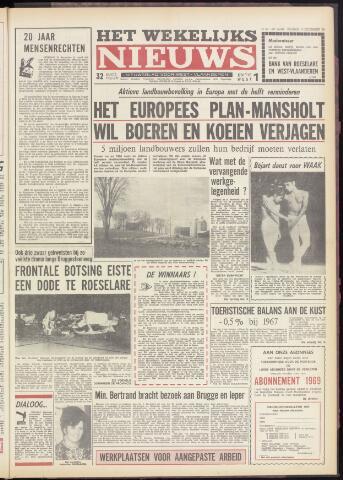 Het Wekelijks Nieuws (1946-1990) 1968-12-13