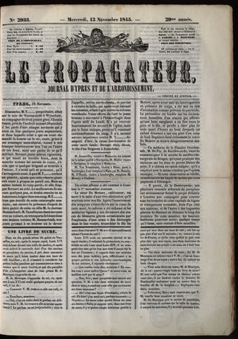 Le Propagateur (1818-1871) 1845-11-12