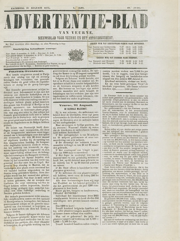 Het Advertentieblad (1825-1914) 1875-08-21