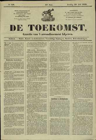 De Toekomst (1862 - 1894) 1876-07-23