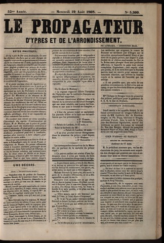 Le Propagateur (1818-1871) 1868-08-19