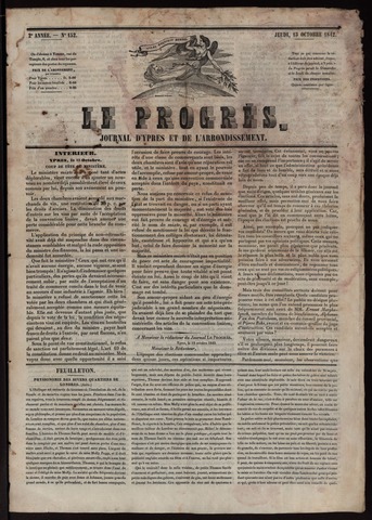 Le Progrès (1841-1914) 1842-10-13