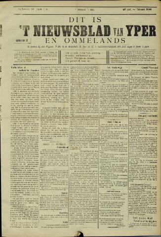 Nieuwsblad van Yperen en van het Arrondissement (1872-1912) 1908-03-21