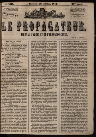 Le Propagateur (1818-1871) 1842-10-26