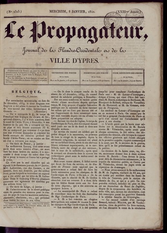 Le Propagateur (1818-1871) 1840-01-08