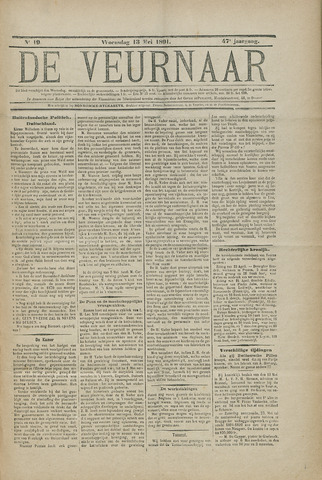 De Veurnaar (1838-1937) 1891-05-13