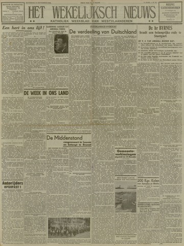 Het Wekelijks Nieuws (1946-1990) 1946-09-14