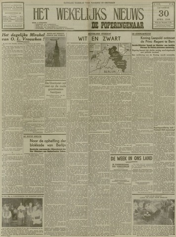 Het Wekelijks Nieuws (1946-1990) 1949-04-30