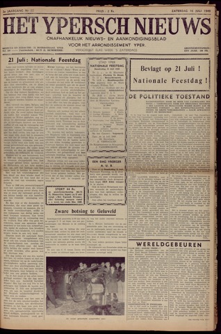 Het Ypersch nieuws (1929-1971) 1949-07-16