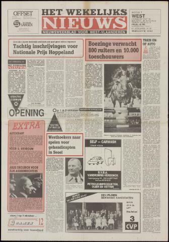 Het Wekelijks Nieuws (1946-1990) 1988-09-30