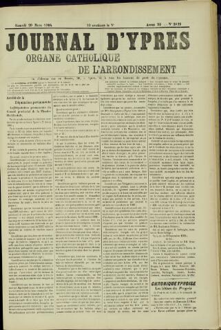 Journal d’Ypres (1874 - 1913) 1904-03-20