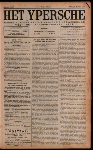 Het Ypersch nieuws (1929-1971) 1941-10-03