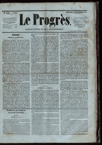 Le Progrès (1841-1914) 1845-09-28
