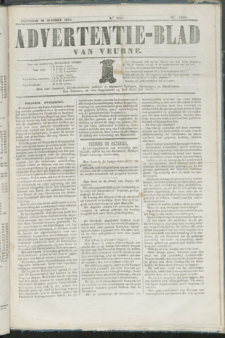 Het Advertentieblad (1825-1914) 1864-10-29
