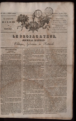 Le Propagateur (1818-1871) 1830-05-19