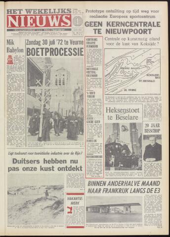 Het Wekelijks Nieuws (1946-1990) 1972-07-28