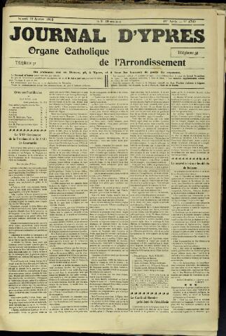Journal d’Ypres (1874 - 1913) 1913-01-18
