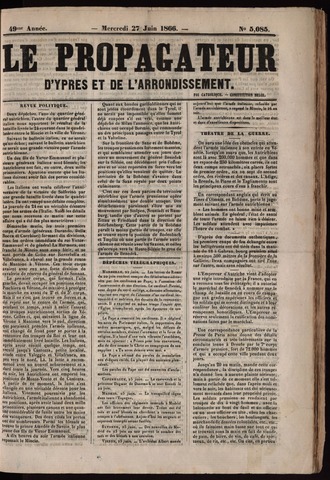 Le Propagateur (1818-1871) 1866-06-27