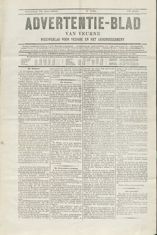 Het Advertentieblad (1825-1914) 1884-07-26