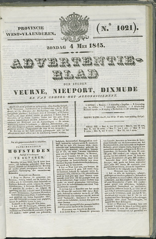 Het Advertentieblad (1825-1914) 1845-05-04