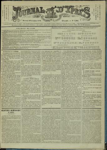 Journal d’Ypres (1874 - 1913) 1878-11-06
